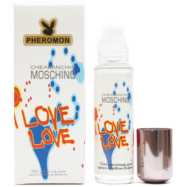 Масляные духи с феромонами Moschino Cheap & Chic I Love Love 10 мл