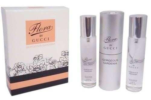 Gucci "Flora By Gucci Gorgeous Gardenia" - Набор Мини 3x20 мл