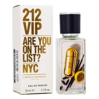 Мини-парфюм 35 ml ОАЭ Carolina Herrera 212 VIP For Women