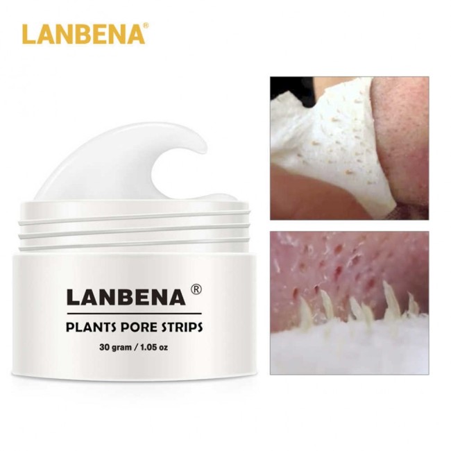 Маска для лица Lanbena Nose Plants pore strips, 30гр (b250)