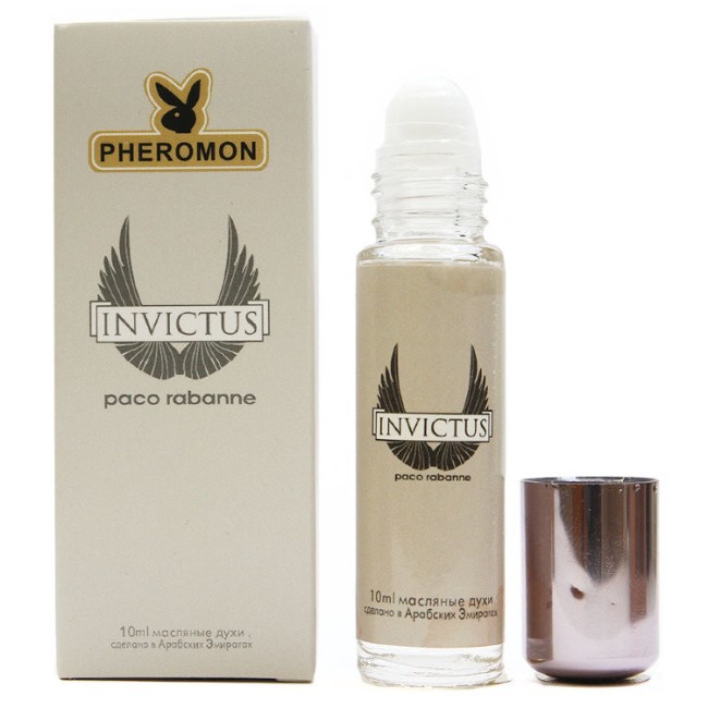 Масляные духи с феромонами Paco Rabanne Invictus For Men 10 мл