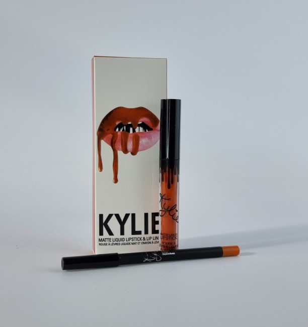 Матовая помада+карандаш Kylie LIPGLOSS (Pumpkin)