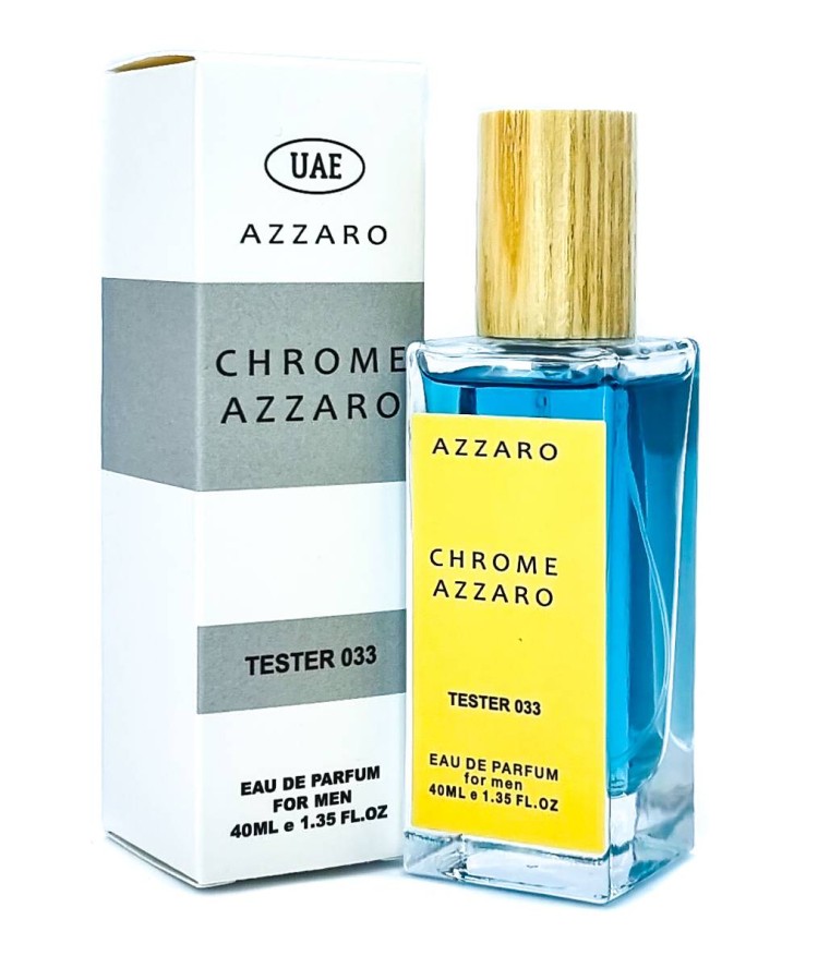 Тестер 40 мл UAE № 033 Azzaro Chrome Pour Homme купить в интернет ...