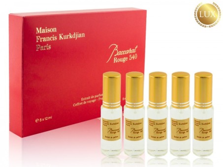 Набор парфюма Maison Francis Kurkdjian Baccarat Rouge 540 Extrait 5х12 мл Набор парфюма Maison Francis Kurkdjian Baccarat Rouge 540 Extrait 5х12 мл