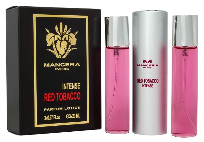 Набор Мини 3x20 мл - Mancera Red Tobacco Intense Набор Мини 3x20 мл - Mancera Red Tobacco Intense