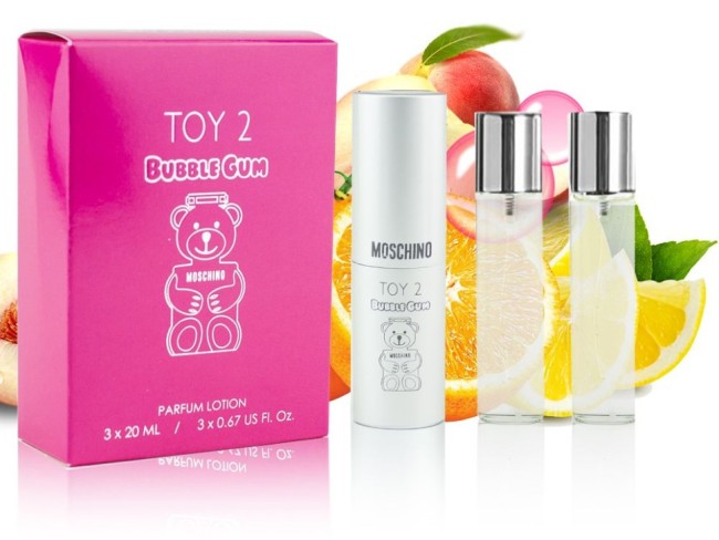 Moschino "Toy 2 Bubble Gum" - Набор Мини 3x20 мл