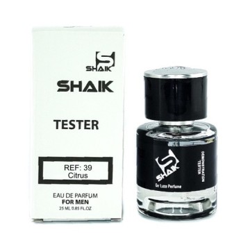 Тестер 25 мл Shaik M39 (Clinique Happy for Men) Тестер 25 мл Shaik M39 (Clinique Happy for Men)