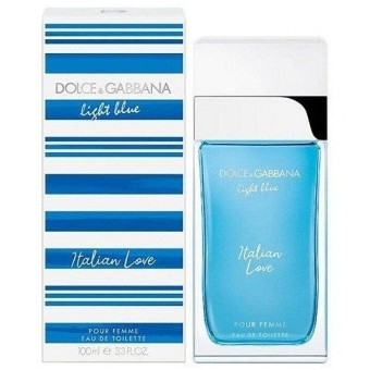 Туалетная вода Dolce & Gabbana Light Blue Italian Love Pour Femme 100 мл Туалетная вода Dolce & Gabbana Light Blue Italian Love Pour Femme 100 мл