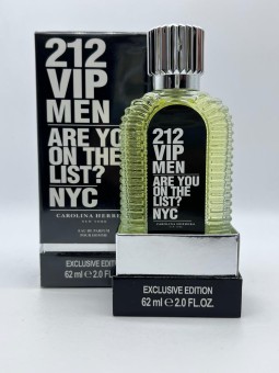 Мини-тестер Carolina Herrera 212 VIP MEN NYC Pour Homme (LUX) 62 ml
