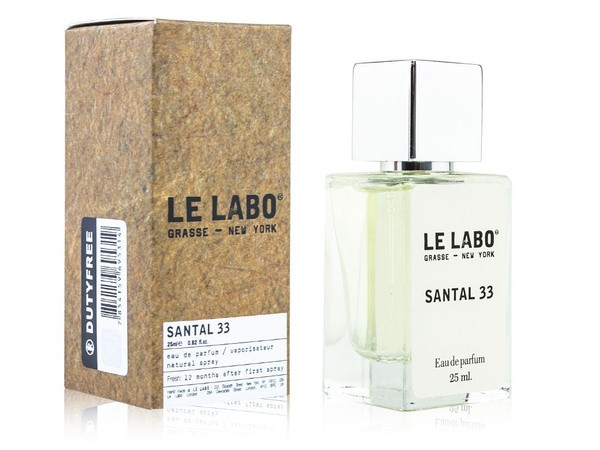 Мини-парфюм 25 ml ОАЭ Le Labo Santal 33