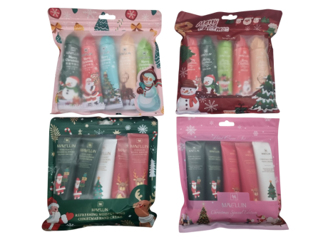 Набор новогодних кремов для рук Mavellin Christmas Hand Cream 5 x 30 g (в ассортименте)