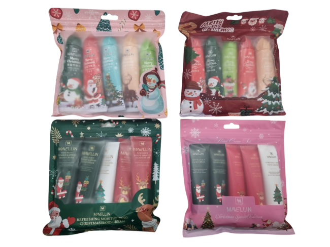 Набор новогодних кремов для рук Mavellin Christmas Hand Cream 5 x 30 g (в ассортименте) Набор новогодних кремов для рук Mavellin Christmas Hand Cream 5 x 30 g (в ассортименте)
