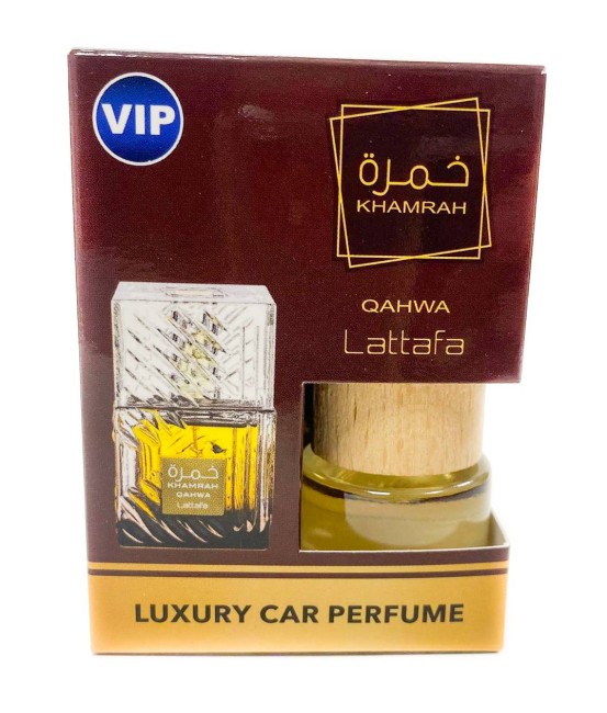 Автопарфюм в коробке Lattafa Khamrah Qahwa 8 мл