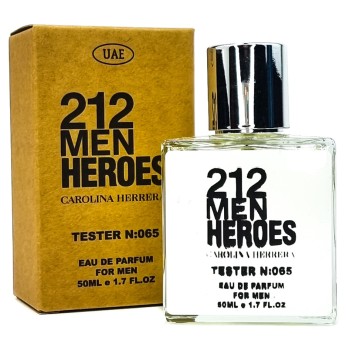 Мини-Тестер Carolina Herrera 212 Men Heroes 50 мл (ОАЭ)