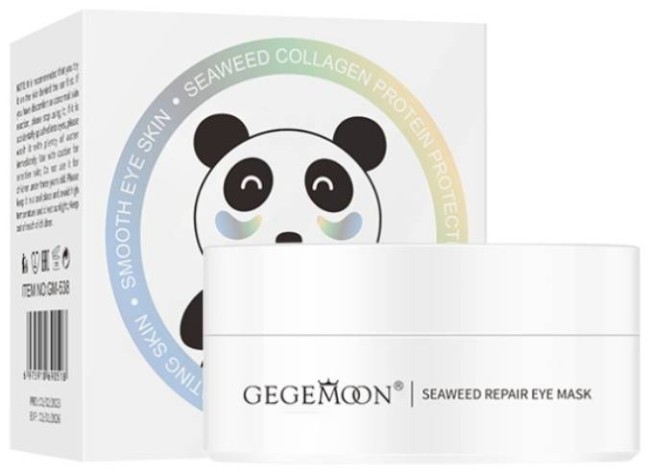 Гидрогелевые патчи с экстрактом водорослей Gegemoon Seaweed Collagen Protein Protective Eye Mask 60 шт