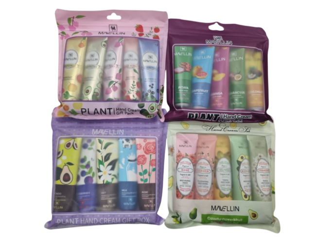 Набор кремов для рук Mavellin Fruit and Plant Hand Cream 5 * 30 g (в ассортименте) Набор кремов для рук Mavellin Fruit and Plant Hand Cream 5 * 30 g (в ассортименте)