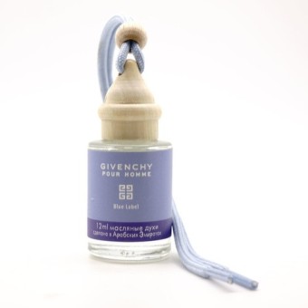 Ароматизатор для авто Givenchy Pour Homme Blue Label 12 ml Ароматизатор для авто Givenchy Pour Homme Blue Label 12 ml