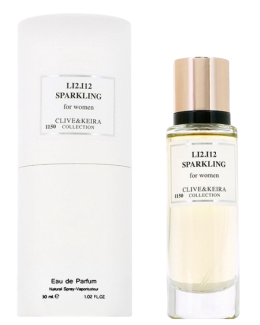 Clive & Keira 1150 L12.L12 Sparkling (Lacoste Eau de Lacoste L.12.12 Pour Elle Sparkling) 30 ml
