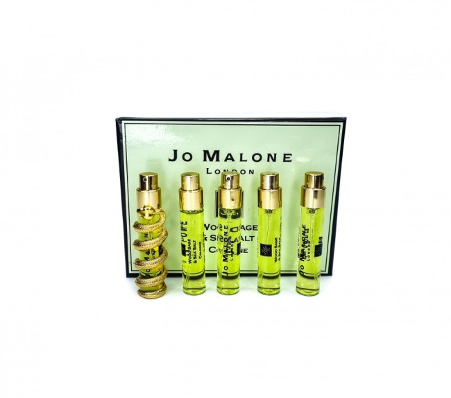 Набор парфюма Jo Malone Wood Sage & Sea Salt  5х12 мл (змея)