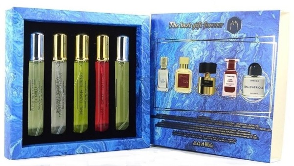 Парфюмерный набор The Best Gift Forever №2, 5x23 мл Парфюмерный набор The Best Gift Forever №2, 5x23 мл