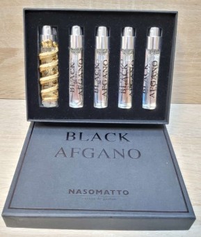 Набор парфюма Nasomatto Black Afgano 5х12 мл (змея) Набор парфюма Nasomatto Black Afgano 5х12 мл (змея)
