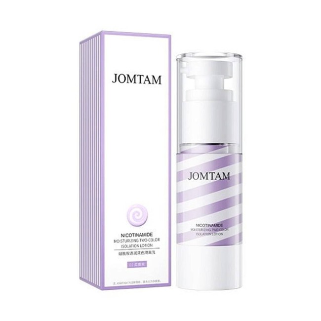 Двухцветная база-праймер с никотинамидом Jomtam Nicotinamide Moisturizing Two-Color Isolation Lotion