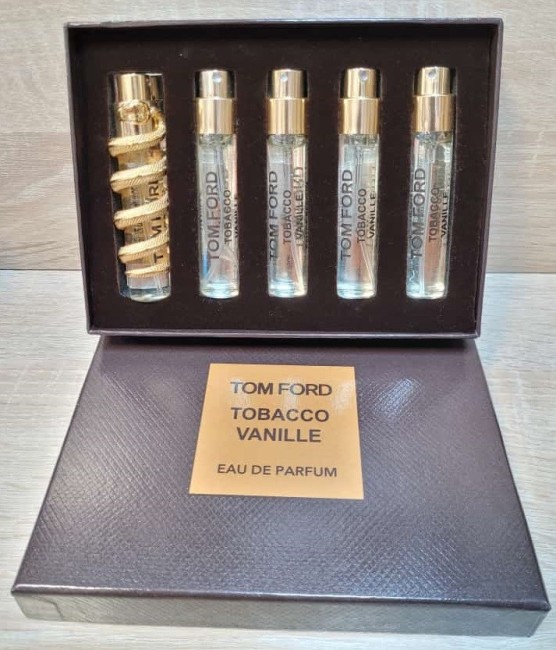 Набор парфюма Tom Ford Tobacco Vanille 5х12 мл (змея)