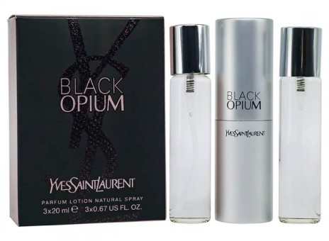 Набор Мини 3x20 мл - Yves Saint Laurent Black Opium