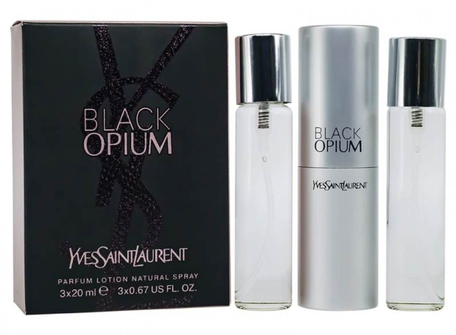 Набор Мини 3x20 мл - Yves Saint Laurent Black Opium