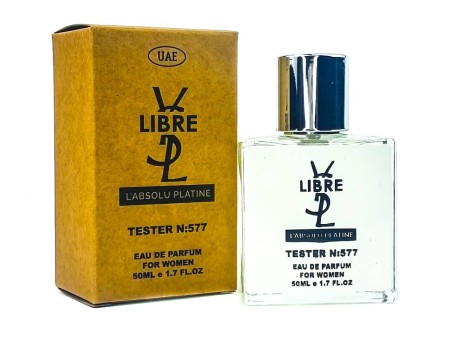 Мини-Тестер Yves Saint Laurent Libre L'Absolu Platine 50 мл (ОАЭ) Мини-Тестер Yves Saint Laurent Libre L'Absolu Platine 50 мл (ОАЭ)