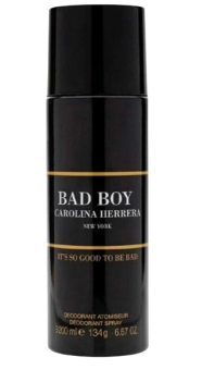 Парфюмерный дезодорант Carolina Herrera Bad Boy 200 мл Парфюмерный дезодорант Carolina Herrera Bad Boy 200 мл