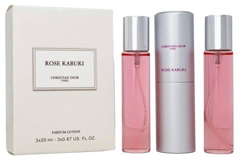 Набор Мини 3x20 мл - Christian Dior Rose Kabuki