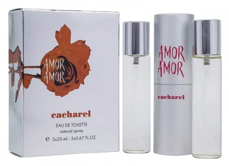 Набор Мини 3x20 мл - Cacharel Amor Amor Набор Мини 3x20 мл - Cacharel Amor Amor
