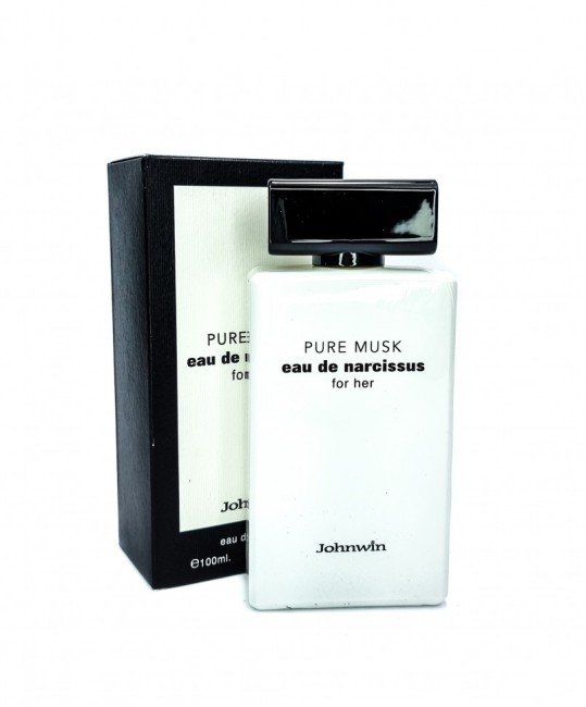 Парфюмерная вода Johnwin "Pure Musk Eau De Narelssus For Her" 100 мл (ОАЭ) (Ликвидация)