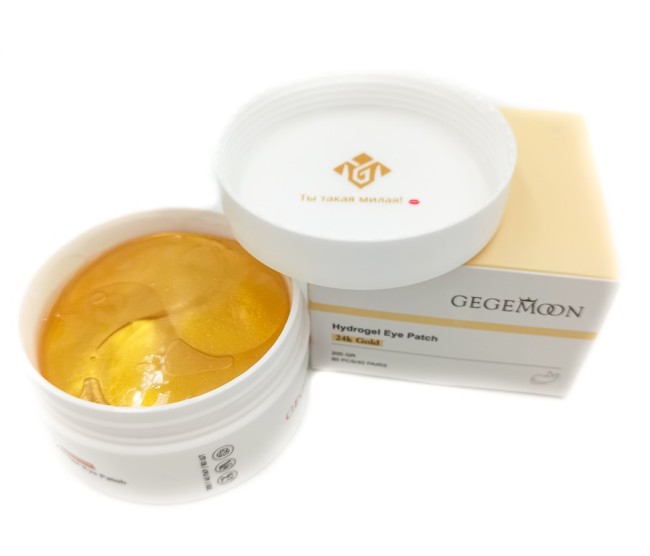 Гидрогелевые патчи с золотом Gegemoon 24k Gold Hydrogel Eye Patch 80 шт