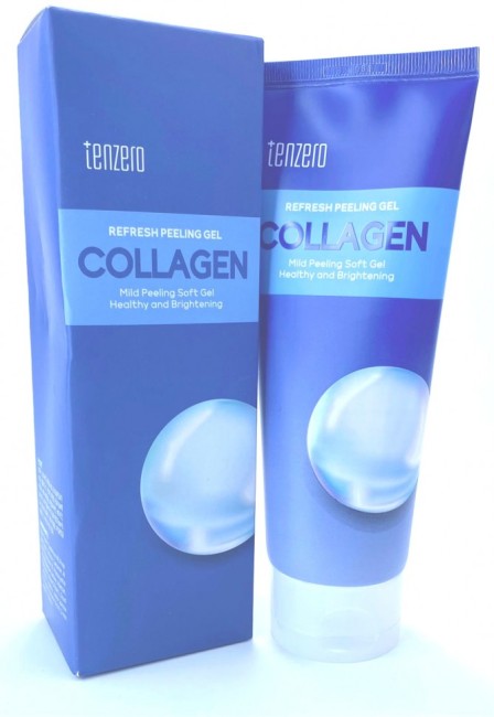 Пилинг-гель для лица с коллагеном Tenzero Refresh Peeling Gel Collagen 180 мл (Оригинал)