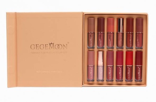 Набор жидких матовых помад Gegemoon Thanks For The Love Lip Set 12 шт