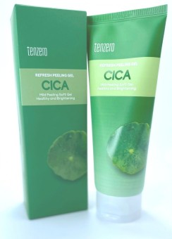 Пилинг-гель для лица с экстрактом центеллы Tenzero Refresh Peeling Gel Cica 180 мл (Оригинал)