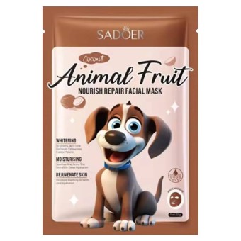 Тканевая маска Sadoer Animal Coconut 25 g