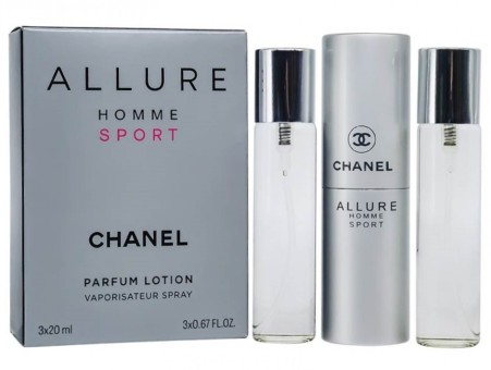 Набор Мини 3x20 мл - Chanel Allure Homme Sport