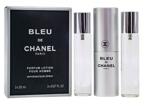 Набор Мини 3x20 мл - Chanel Bleu de Chanel Eau de Toilette