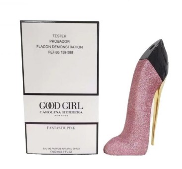 Тестер Carolina Herrera Good Girl Fantastic Pink Collector Edition 80 мл Тестер Carolina Herrera Good Girl Fantastic Pink Collector Edition 80 мл