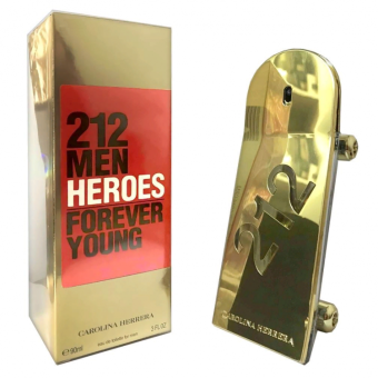 Carolina Herrera 212 Men Heroes Forever Young Gold 90 мл (EURO) Carolina Herrera 212 Men Heroes Forever Young Gold 90 мл (EURO)