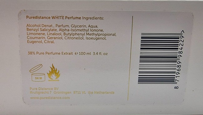 Puredistance White 100 мл