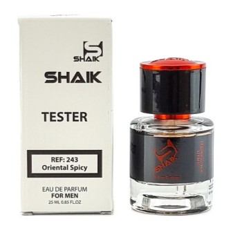 Тестер 25 мл Shaik M243 (Carolina Herrera Bad Boy) Тестер 25 мл Shaik M243 (Carolina Herrera Bad Boy)