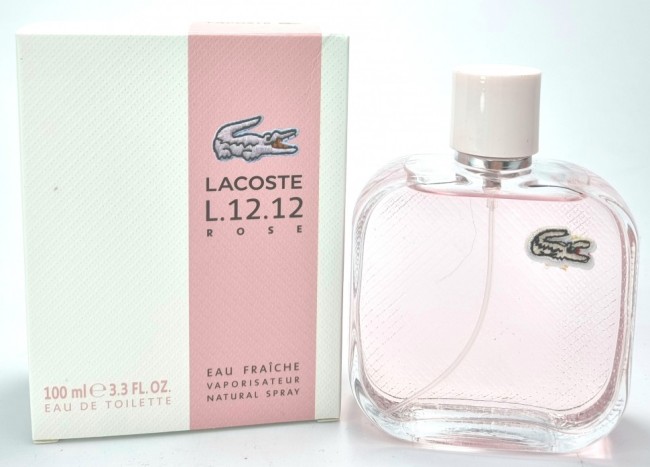 Туалетная вода Lacoste L.12.12 Rose Eau Fraiche 100 ml Ликвидация