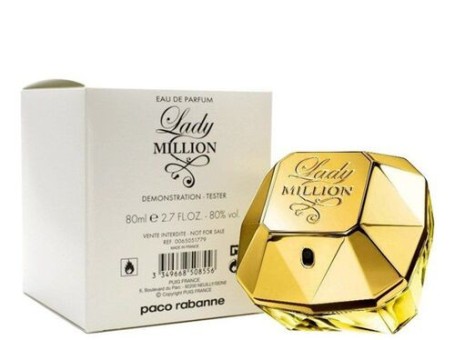 Тестер Paco Rabanne Lady Million 80 мл Тестер Paco Rabanne Lady Million 80 мл