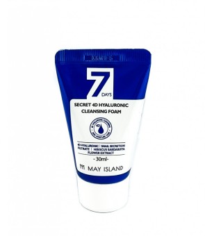 Пенка для умывания May Island 7 Days Secret 4D Hyaluronic Cleansing Foam 30 мл (Оригинал) Пенка для умывания May Island 7 Days Secret 4D Hyaluronic Cleansing Foam 30 мл (Оригинал)