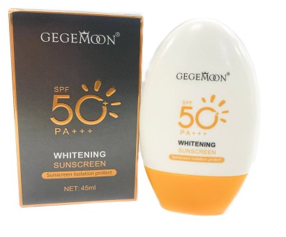 Солнцезащитный отбеливающий крем Gegemoon Whitening Sunscreen SPF50 PA+++ 45 ml