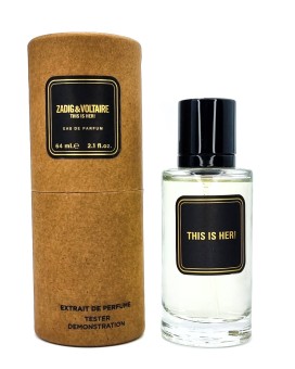 Тестер 64 мл Zadig & Voltaire "This is Her" (Туба)